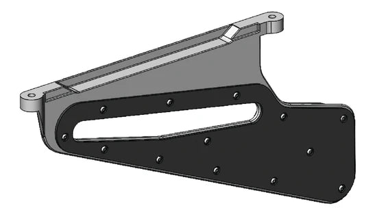 42759 20" / 22" Row Divider Shields for John Deere C-Series Chopping Heads