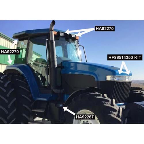 8302261 Complete LED Light Kit for New Holland & Versatile Genesis Tractors