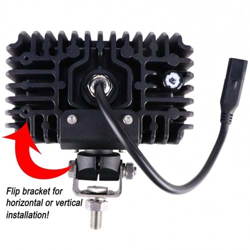 8302272 Rectangular Flood Beam LED Light, 3200 Lumens