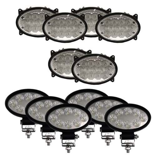 8302332 Complete Flood Beam LED Light Kit for Case IH Combines - (Pkg. of 12)