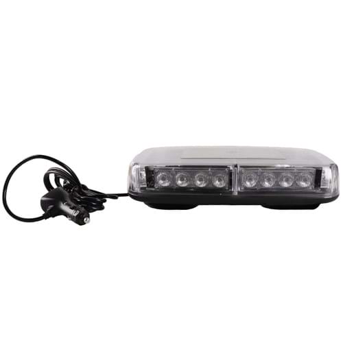 8302338 Low Profile Amber LED Warning Light, 8 Flash Patterns