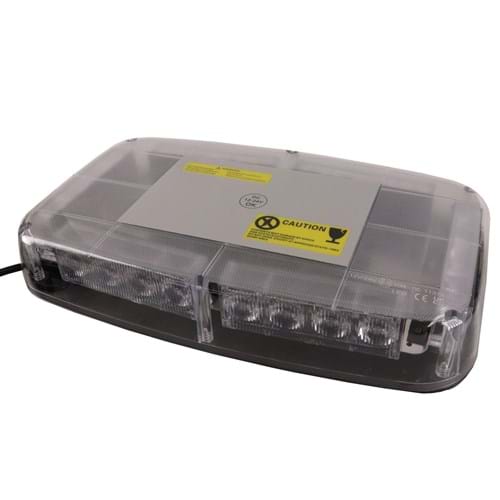 8302338 Low Profile Amber LED Warning Light, 8 Flash Patterns
