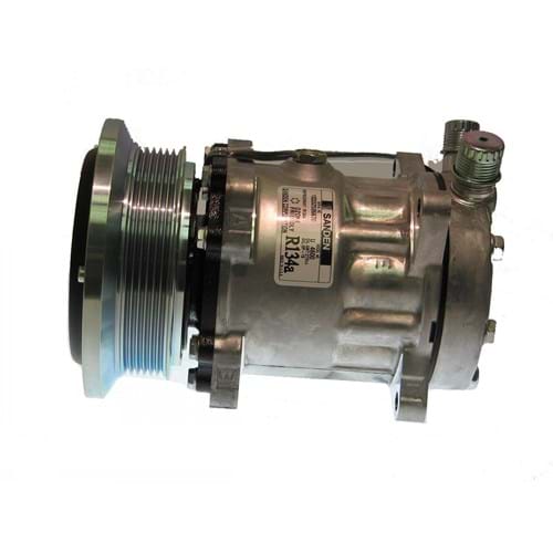 8814600 Genuine Sanden SD7H15SHD Compressor, w/ 6 Groove Clutch - New