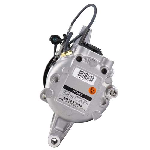 883C581-97590 Genuine Nippondenso SV07E Compressor, w/ 1 Groove Clutch - New