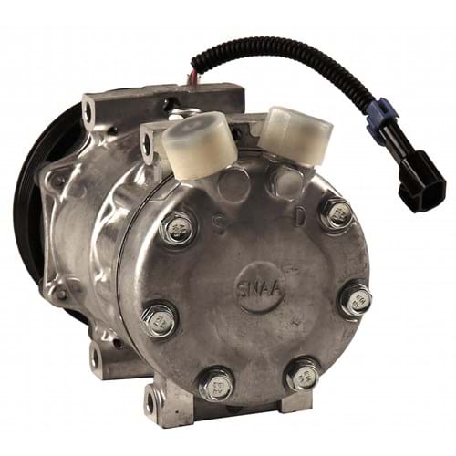 888301748 Sanden SD7H15HD Compressor, w/ 6 Groove Clutch - New