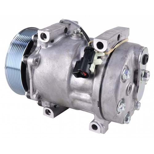8887363860 Genuine Sanden SD7H15HD Compressor, w/ 8 Groove Clutch - New