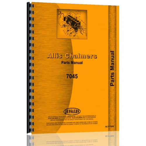 AC-P-7045 Allis Chalmers 7045 Tractor Parts Manual