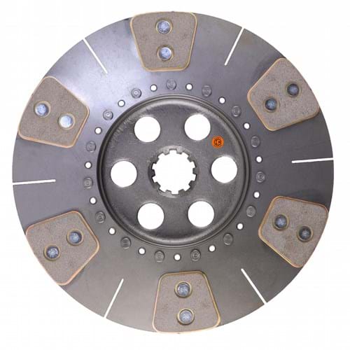 AK956052 HD6 12" Transmission Disc, 6 Pad, w/ 1-3/4" 10 Spline Hub - Reman