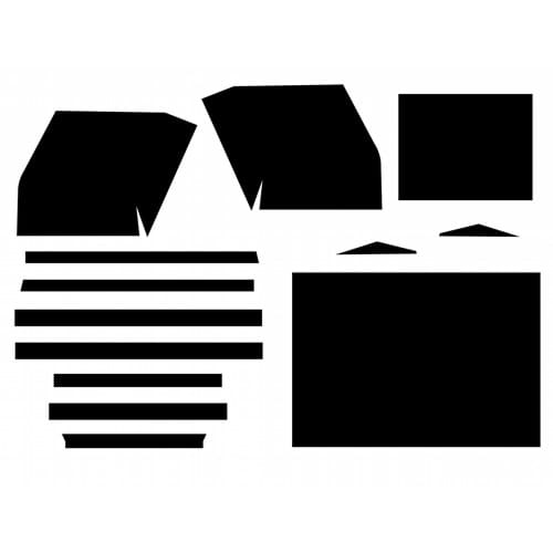 C830899 Cab Kit, Black Vinyl