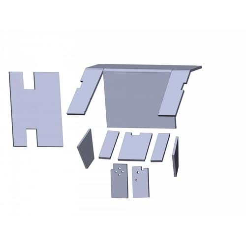 C86W Cab Kit, Western Design Vinyl