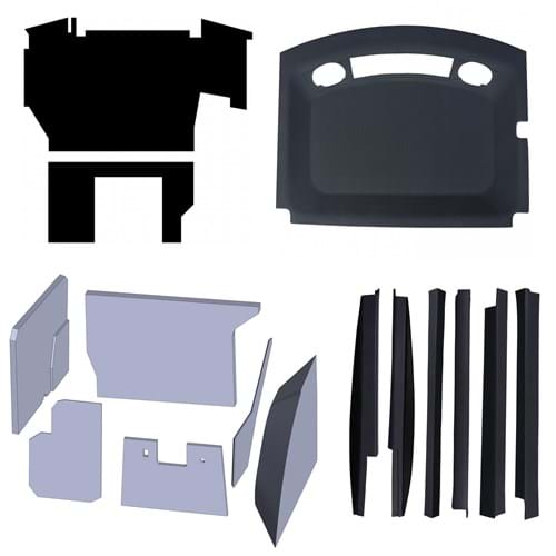 CA7100 KIT Complete Cab Interior Kit, Case IH 7100 Series