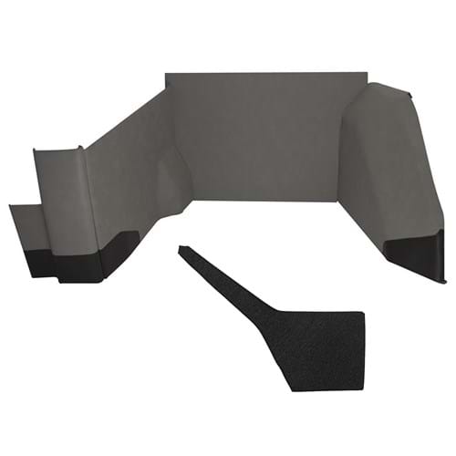 CA7100EZ EZ Cab Kit for Case IH 71 Magnum, Embassy Gray Vinyl w/ Formed Plastic