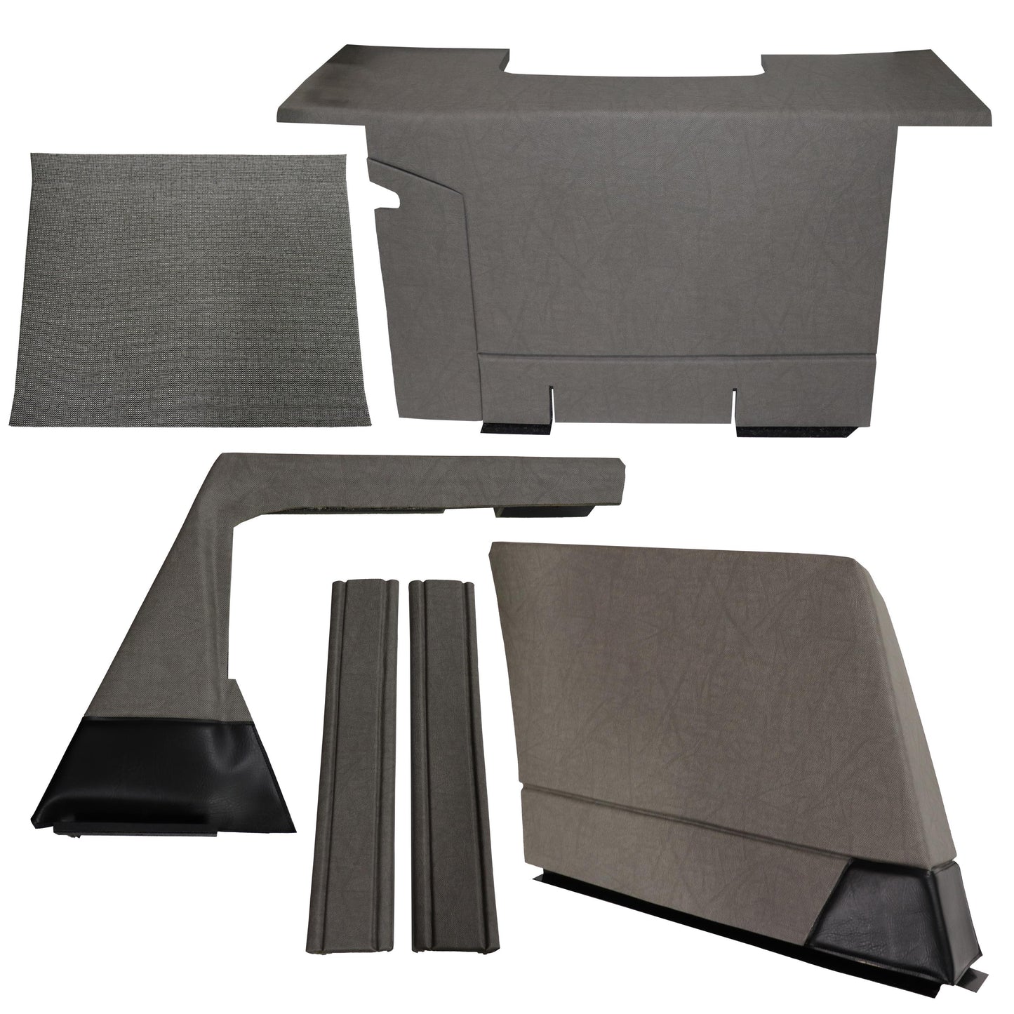 CA942EZ EZ Cab Kit, Berkshire Gray Vinyl w/ Formed Plastic & Post Covers