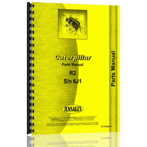 CT-P-R2(6J1) Caterpillar R2 Crawler Parts Manual