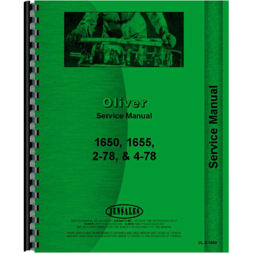 OL-S-1650 Oliver 1650 Tractor Service Manual