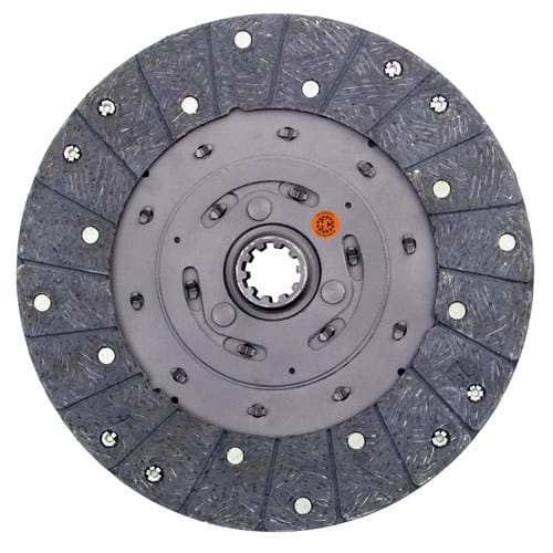 D241255 11" Transmission Disc, Woven, w/ 1-1/4" 10 Spline Hub - Reman