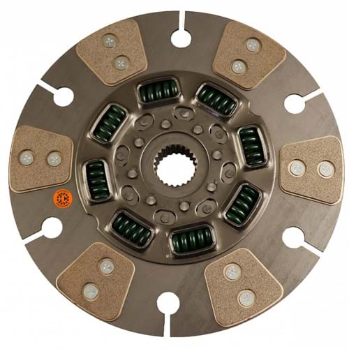 D269728 HD6 12" Torque Limiter Disc, 6 Pad, w/ 23 Spline Hub - Reman