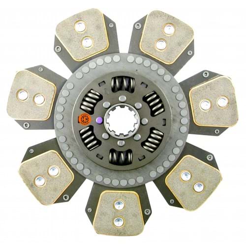 F82983565N 14" Transmission Disc, 7 Pad, w/ 1-3/4" 10 Spline Hub - New