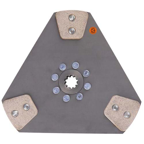 FC750AC 11" Transmission Disc, 3 Pad, w/ 1" 10 Spline Hub - New
