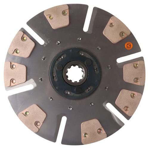 FD850BB 14" Transmission Disc, 8 Pad, w/ 1-3/4" 10 Spline Hub - New