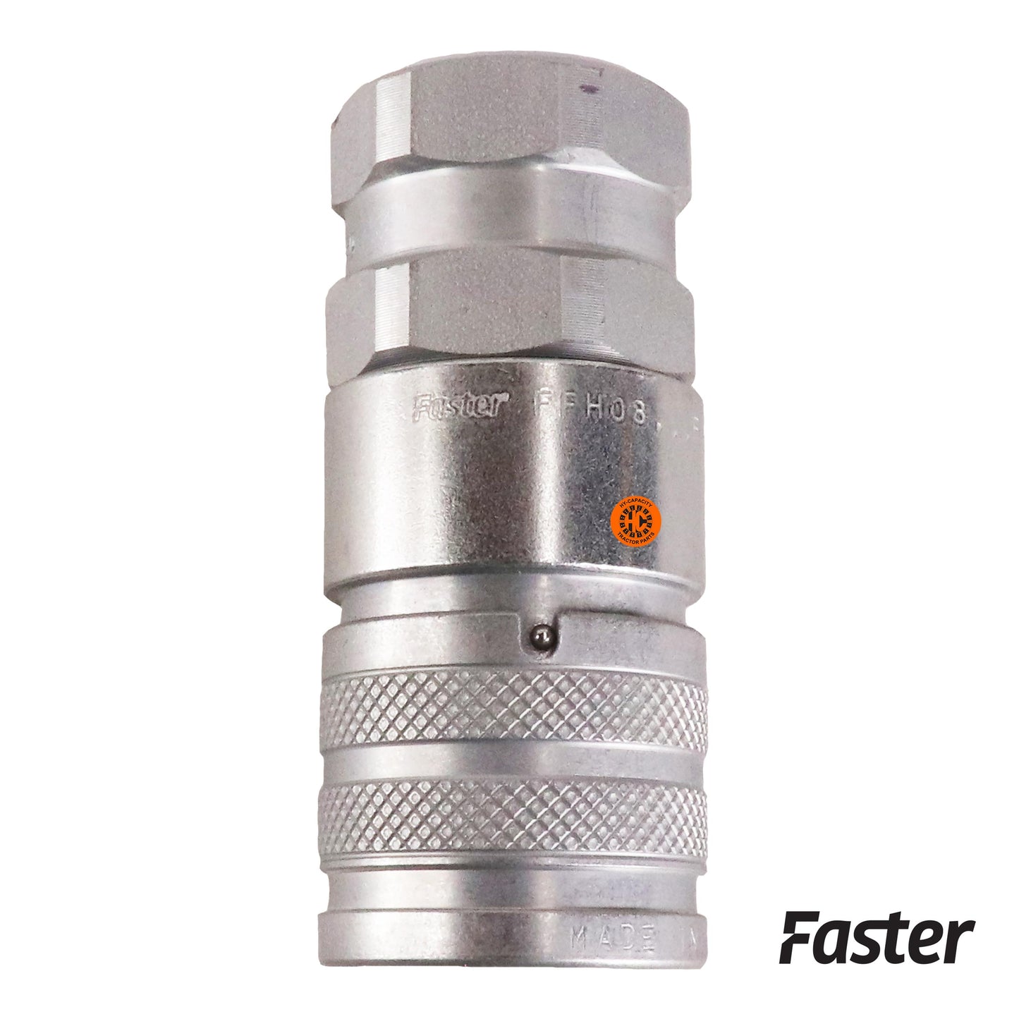 HB7246790 Faster Flat Face Hydraulic Breakaway Coupler, Female OEM Style