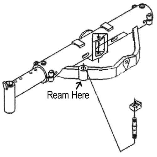 HC830411 Steering Pin & Block Kit, 2WD
