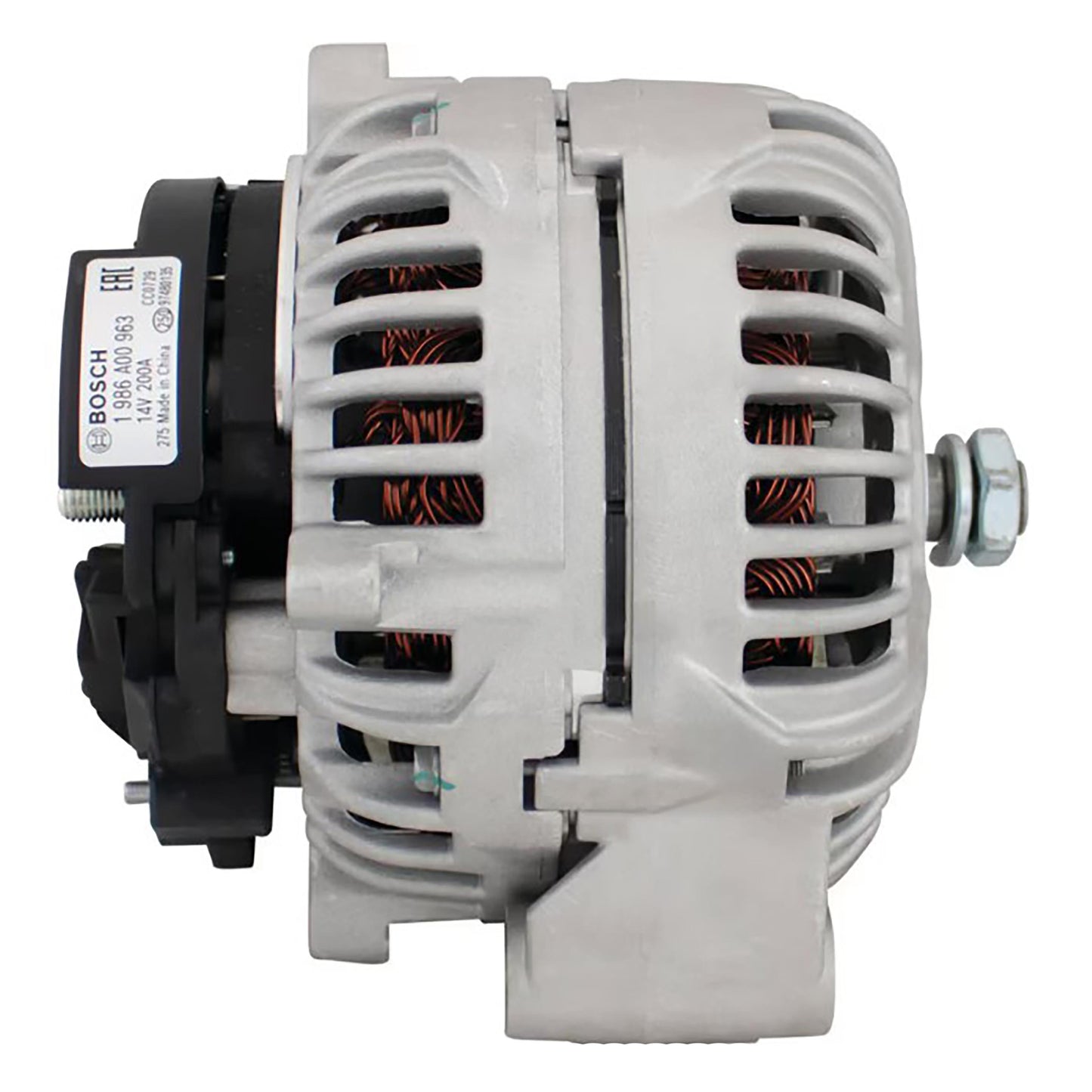 HCHF84474354 Alternator - New, 12V, 200A, Aftermarket Bosch