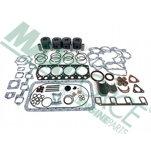 HCPBK486 Major Overhaul Kit, Perkins 1104C-44T; 1104C-E44T Diesel Engine, Standard Pistons