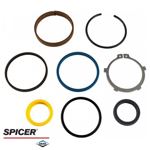 HF87455632 Dana/Spicer Steering Cylinder Seal Kit, MFD, 12 Bolt Hub