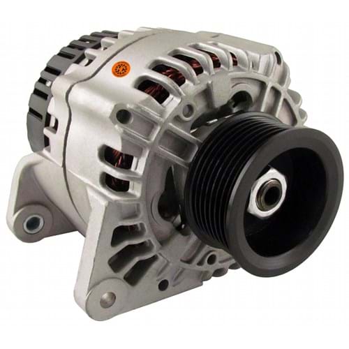 HF87755553 Alternator - New, 12V, 200A, Aftermarket Iskra/MAHLE
