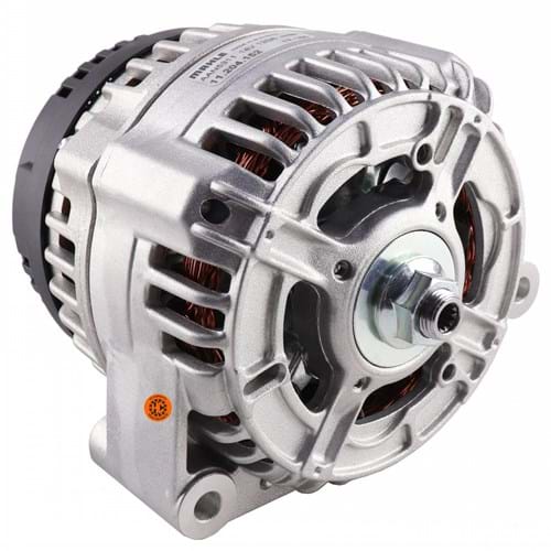 HR114093 Alternator - New, 12V, 120A, Aftermarket Iskra/MAHLE
