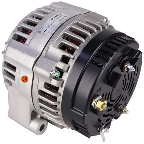 HR170947 Alternator - New, 12V, 200A, Genuine Iskra/MAHLE