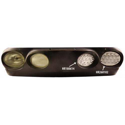 HR180614 CREE LED Flood Beam Hood Light, 3120 Lumens
