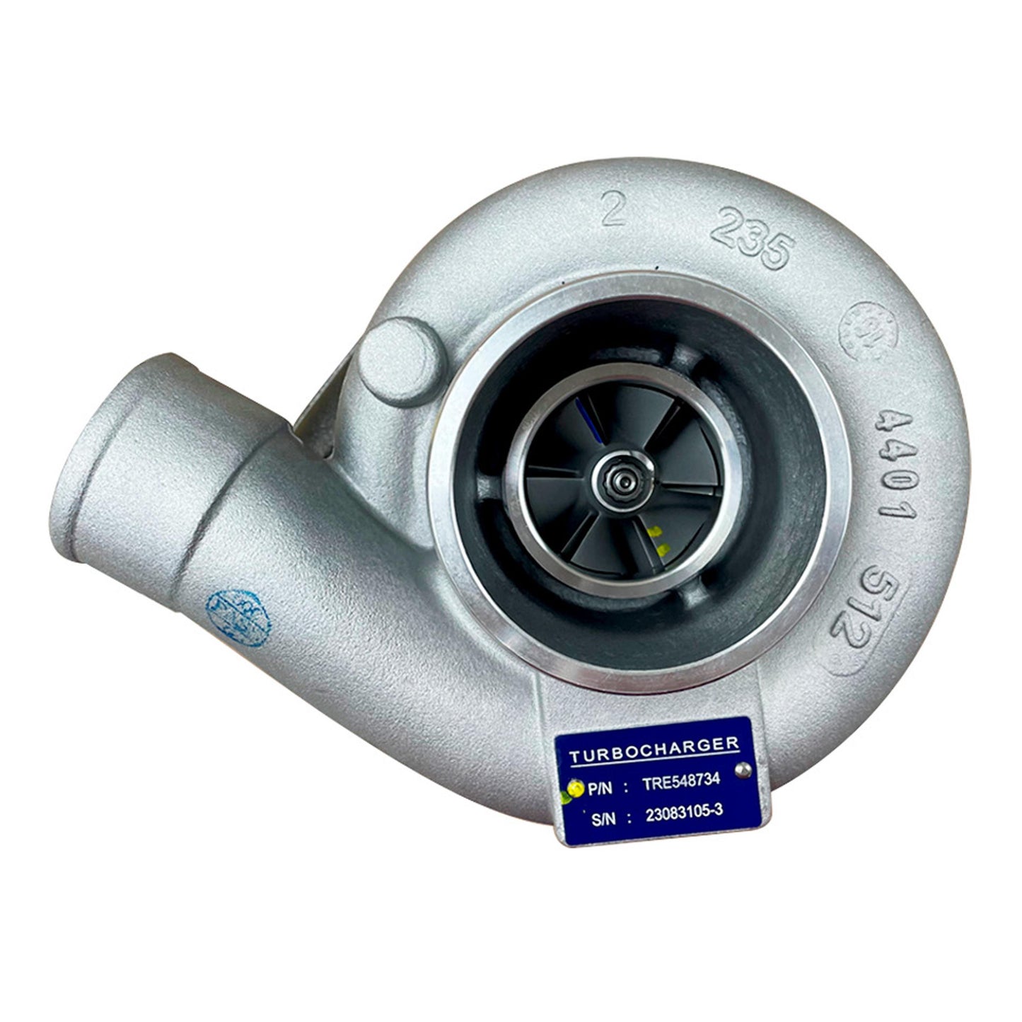 HR548734 Turbocharger, John Deere 4045T/H, Tier 2 & 3
