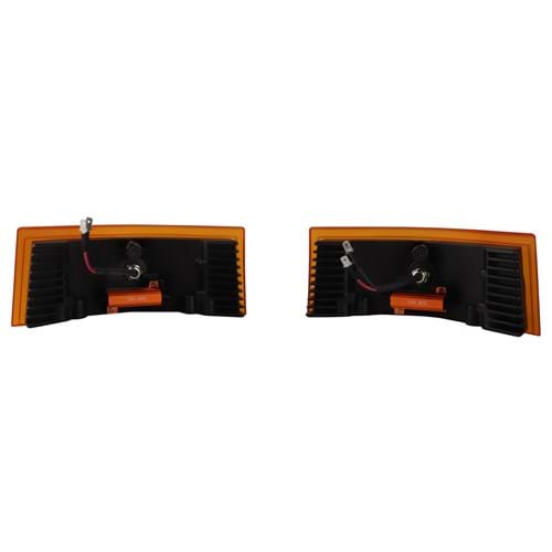 HR55150 KIT Amber LED Corner Warning Light Kit for John Deere, 2400 Lumens