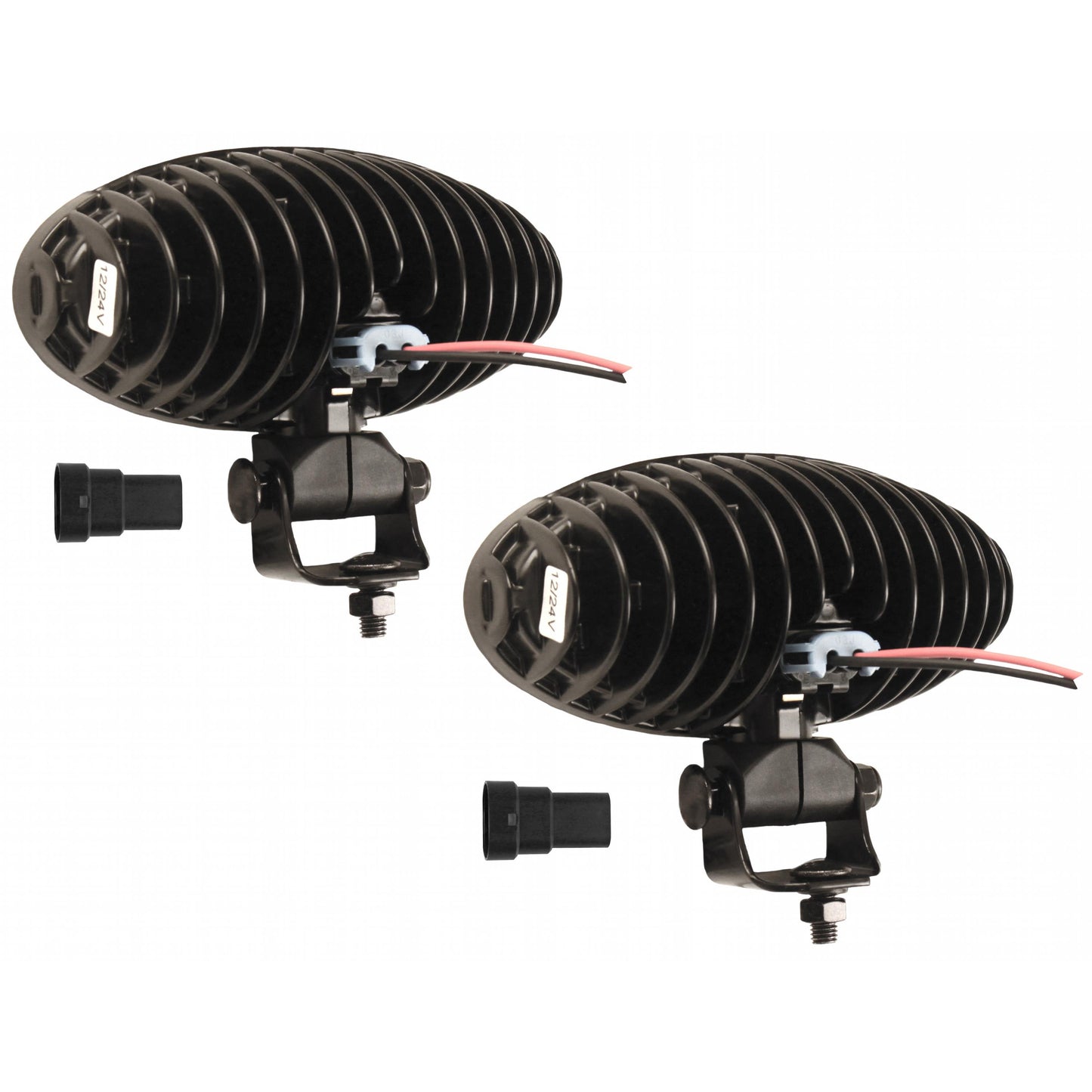 HR573609 SET OSRAM LED Flood Beam Pedestal Mount Light Set, 3600 Lumens - (Pkg. of 2)