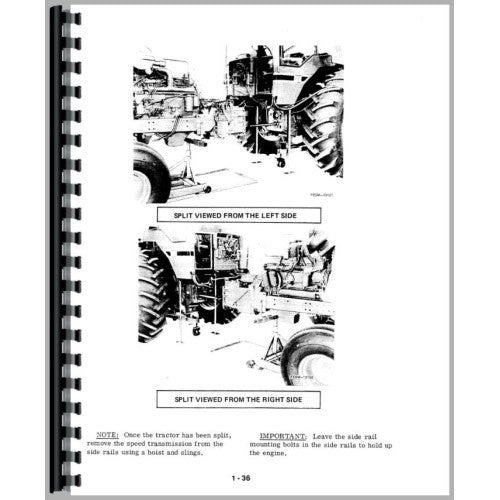 IH-S-786 ETC International Harvester 986 Tractor Service Manual (1976-1981) (Chassis)