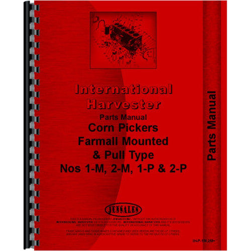 IH-P-1M 2M+ International Harvester Corn Picker Parts Manual