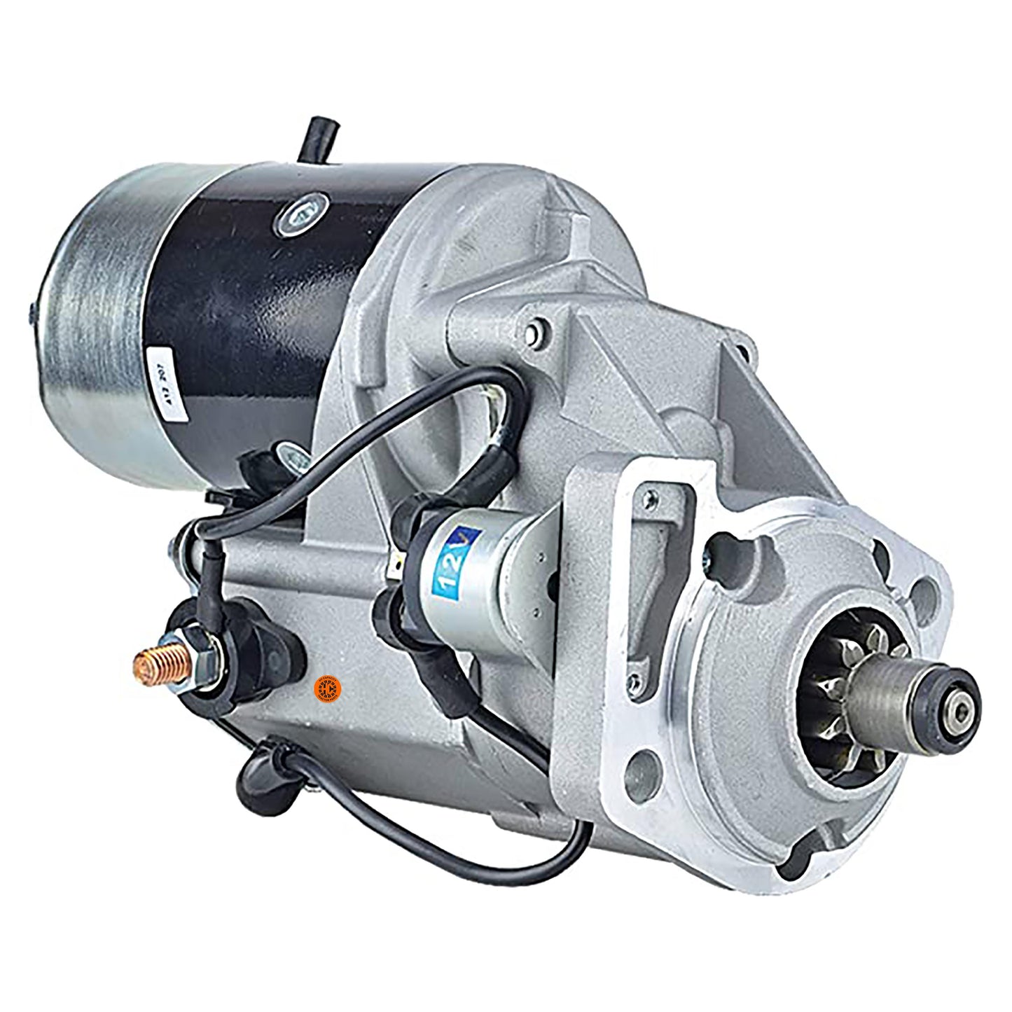 K1J572-63013 Starter - New, 12V, OSGR, CW, Aftermarket Nippondenso