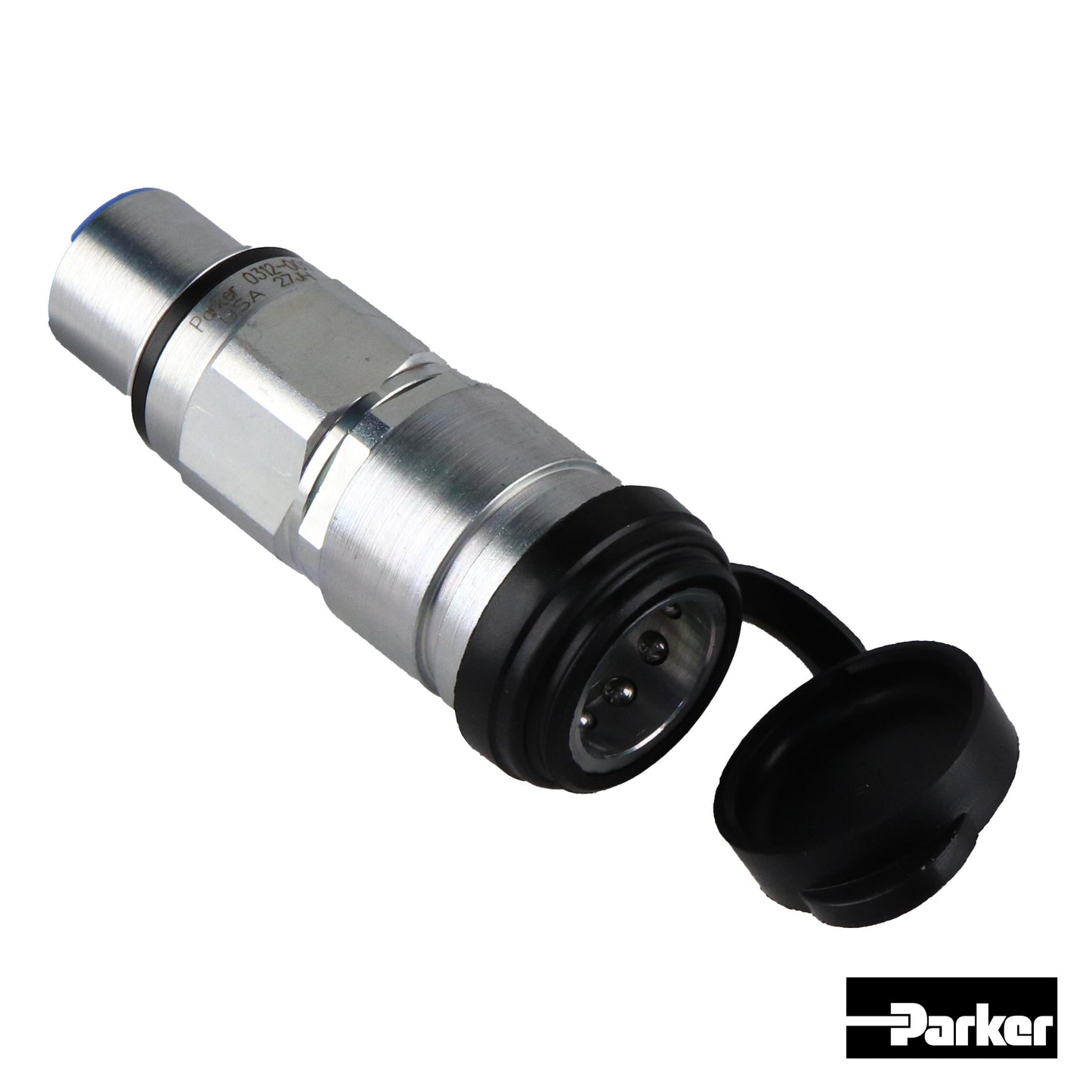 K3A111-82011 Parker Hydraulic Breakaway Coupler, Female, Genuine OEM Style