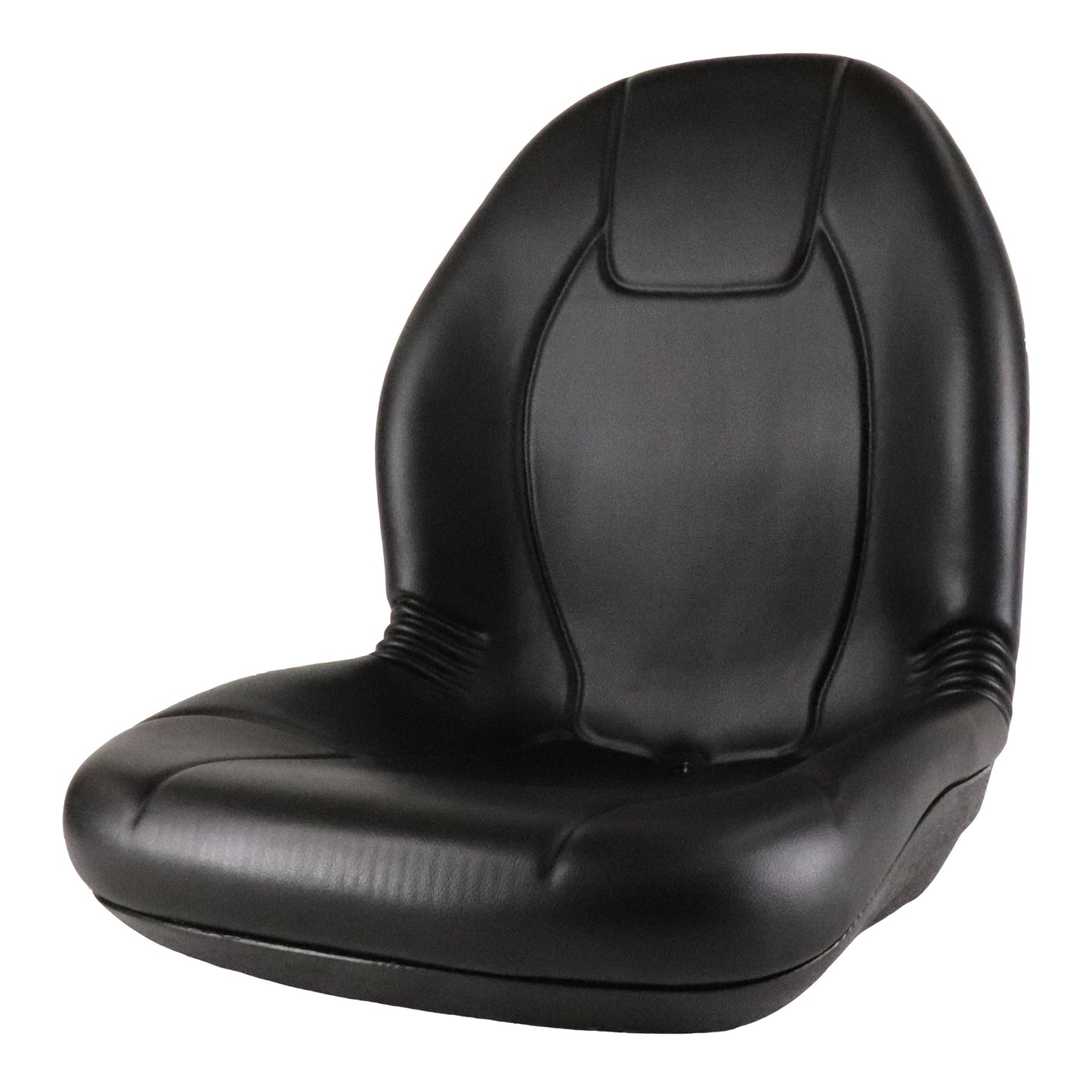 KTC650-88722 High Back Seat, Black Vinyl for Compact Tractors