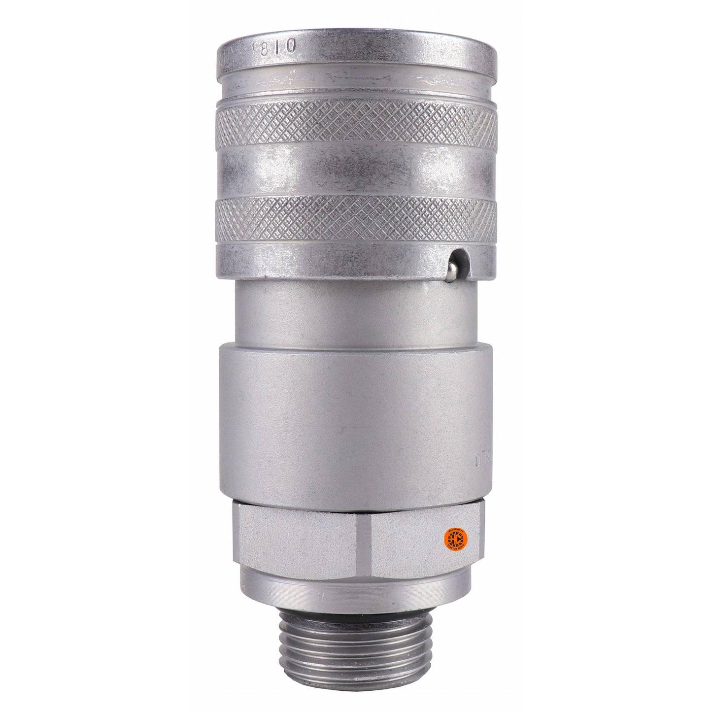 KV0631-77250 Faster Flat Face Hydraulic Breakaway Coupler, Female, Genuine OEM Style