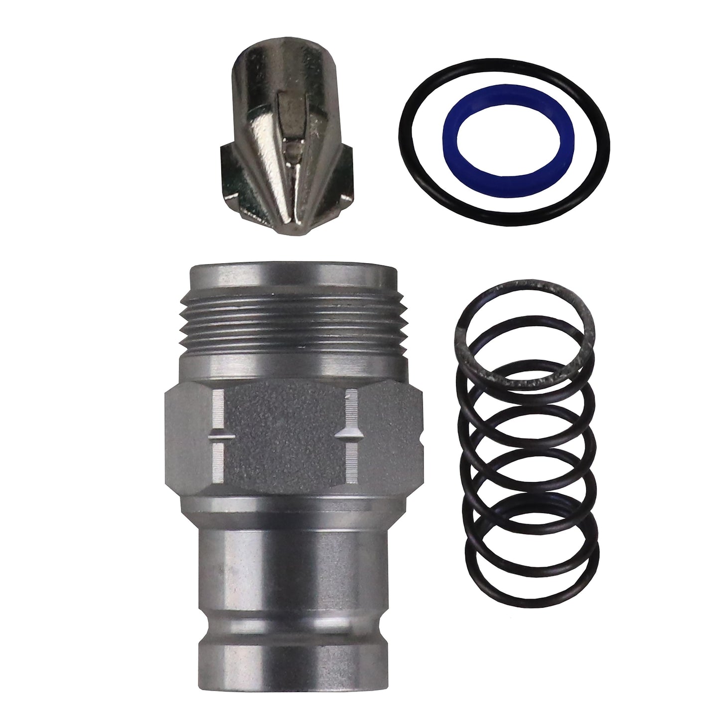 KV1311-77160 Faster Flat Face Hydraulic Breakaway Cartridge, Male, Genuine OEM Style