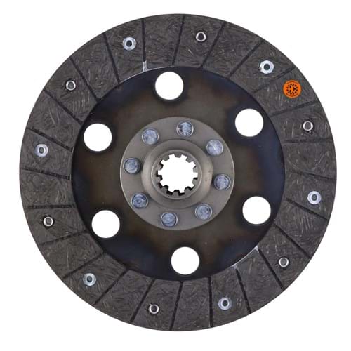 M180250 9" Transmission Disc, Woven, w/ 1-1/8" 10 Spline Hub - New