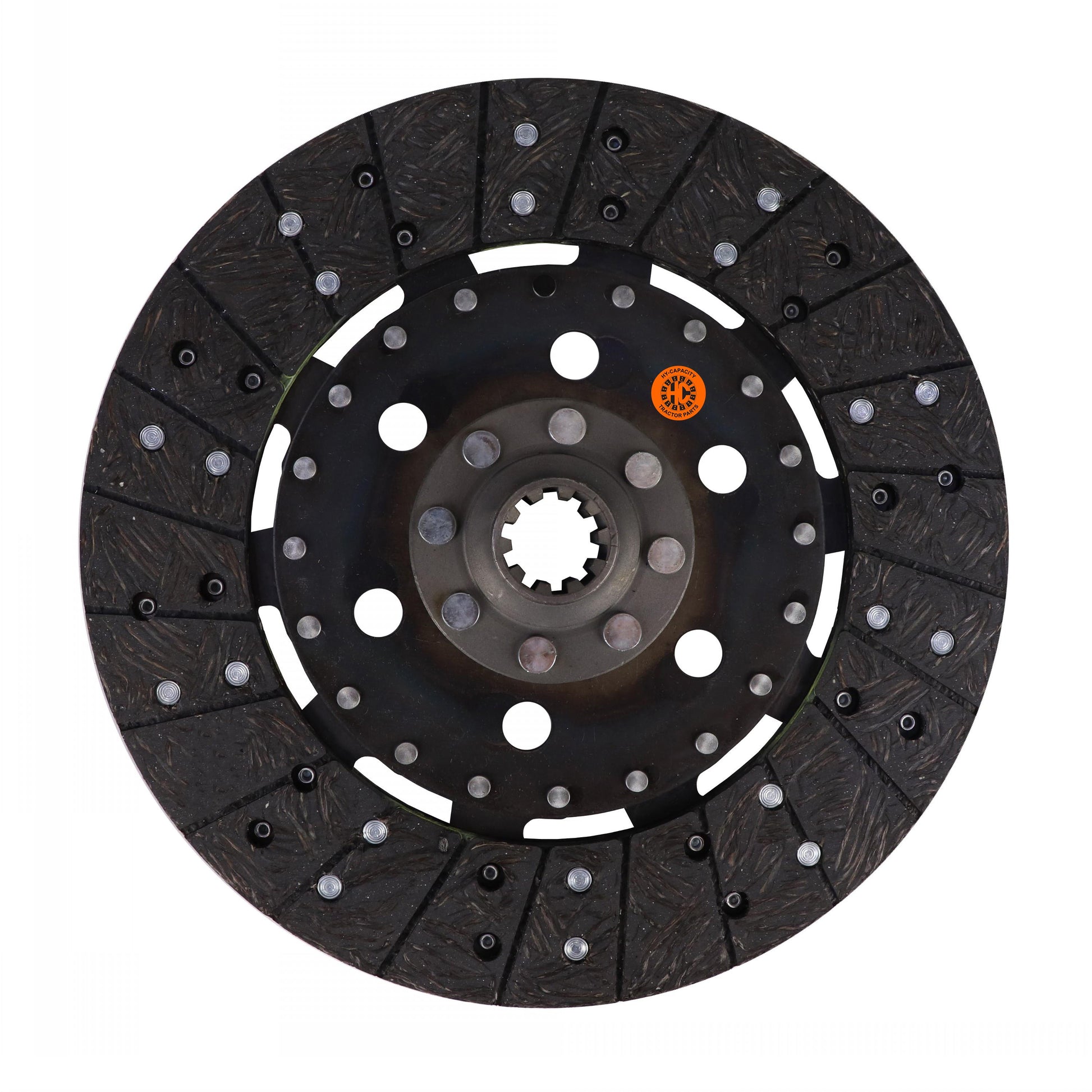 M513576 10-1/2" Transmission Disc, Woven, w/ 1-1/8" 10 Spline Hub - New