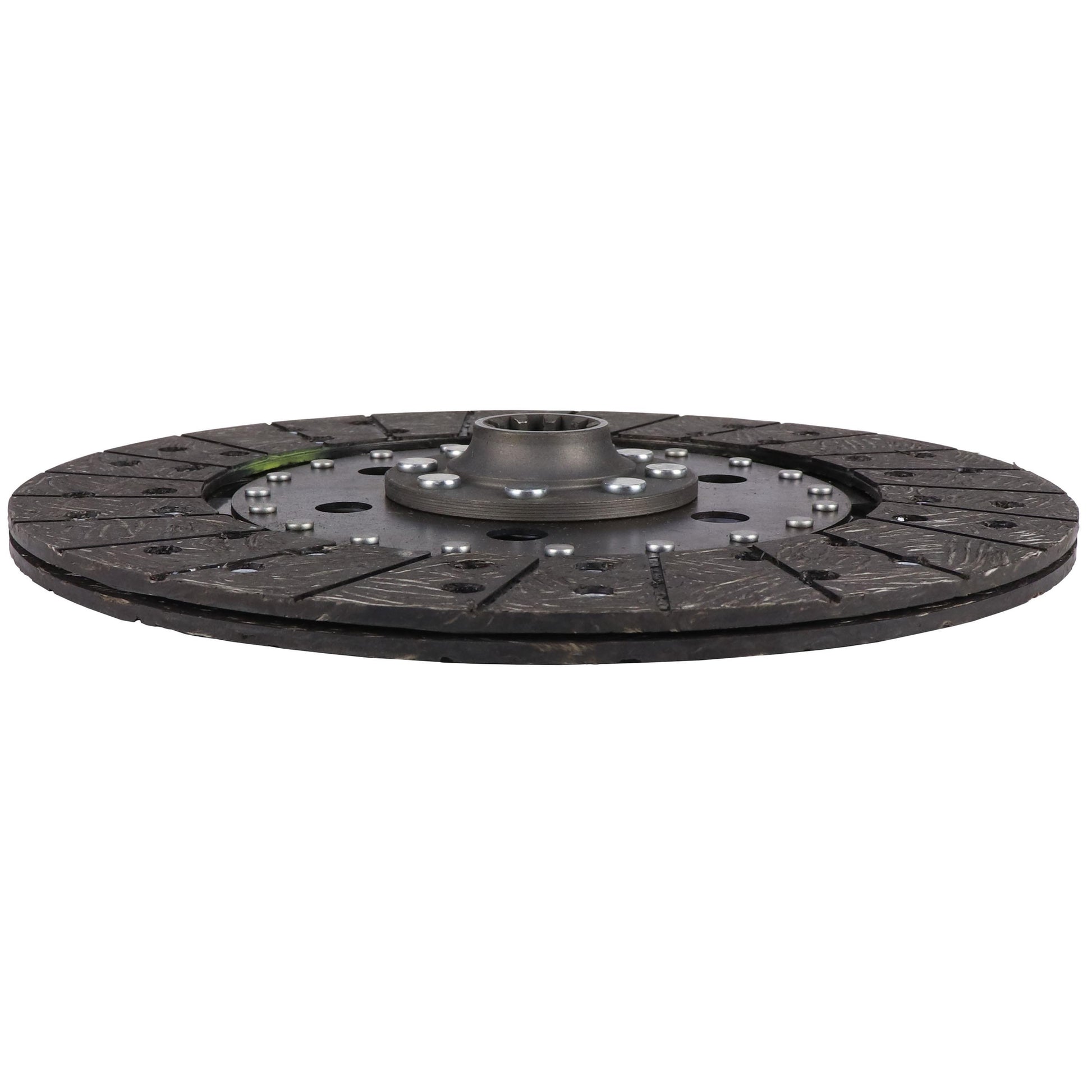 M513576 10-1/2" Transmission Disc, Woven, w/ 1-1/8" 10 Spline Hub - New