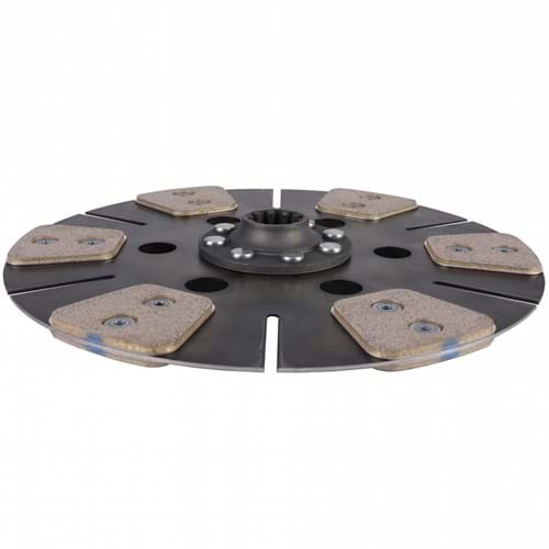 M513580 HD6 11" Transmission Disc, 6 Pad, w/ 1-1/8" 10 Spline Hub - New