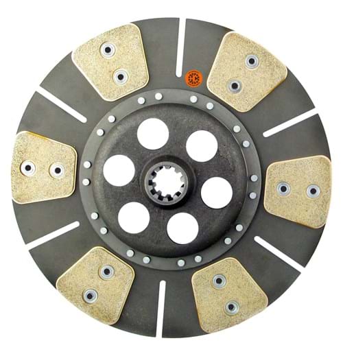 M516068 HD6 11" Transmission Disc, 6 Pad, w/ 1-1/8" 10 Spline Hub - New