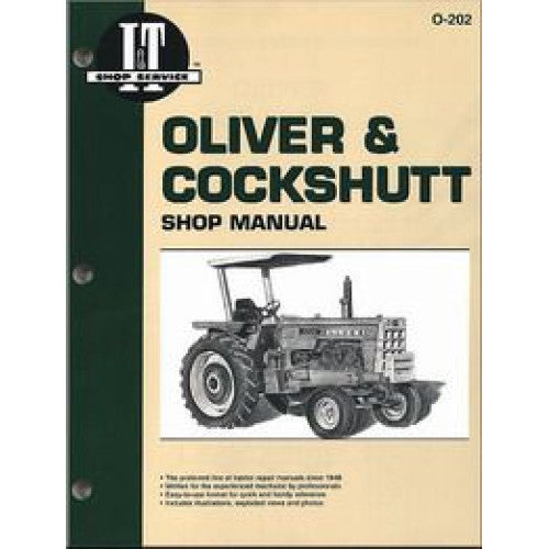 IT-S-O202 Oliver 1650 Tractor Service Manual (IT Shop)