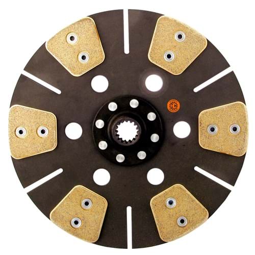 R63700 HD6 11" Transmission Disc, 6 Pad, w/ 1" 15 Spline Hub - New